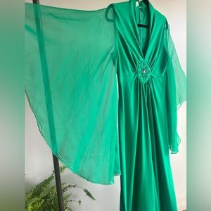 Vintage flutter gown